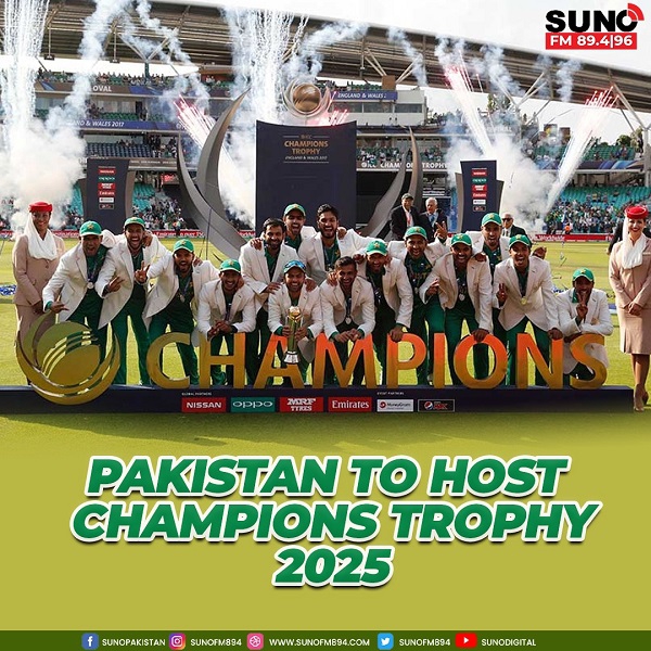 ICC gives Champions Trophy 2025 hosting rights to Pakistan